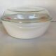 Psychedelic casserole dish with lid