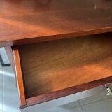 Vintage wooden bedside table