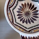 6 small antique bowls, with ears, Henrio Quimper