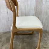 Set of 4 Baumann sled chairs