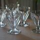 5 water glasses Talleyrand model Baccarat crystal