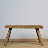 Vintage oak butcher's table/farmtable, 1930s