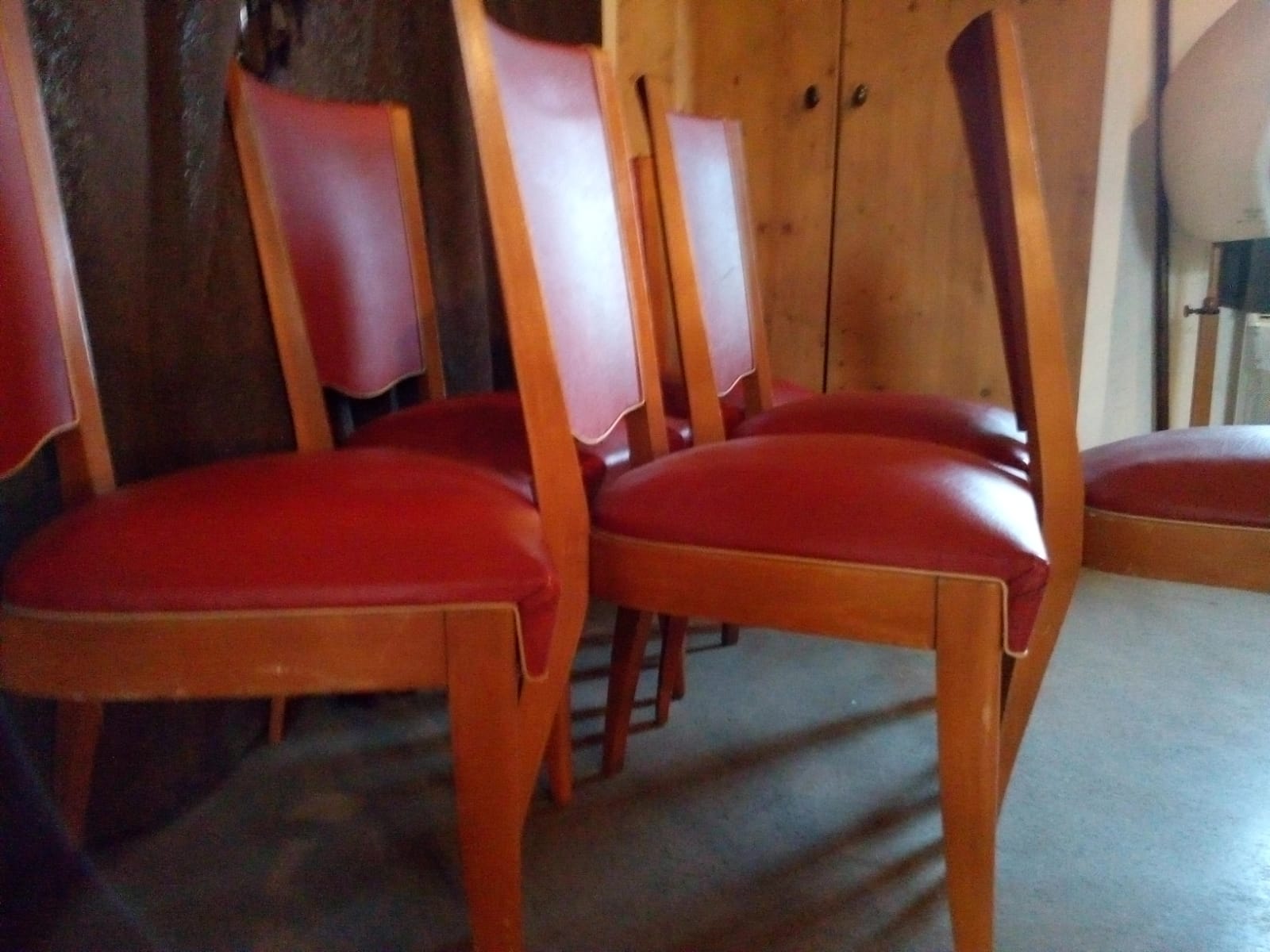 Set of 6 chairs 1960