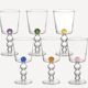 6 Glasses 4 Balls