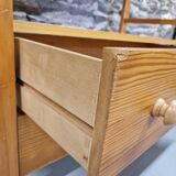 Vintage 60s shelf with drawers