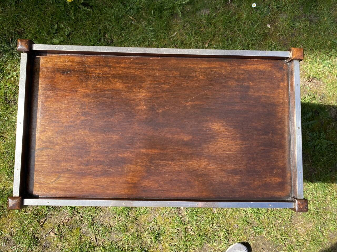 Serving trolley, rolling table, stamped ElloRolls from the 60s/70s