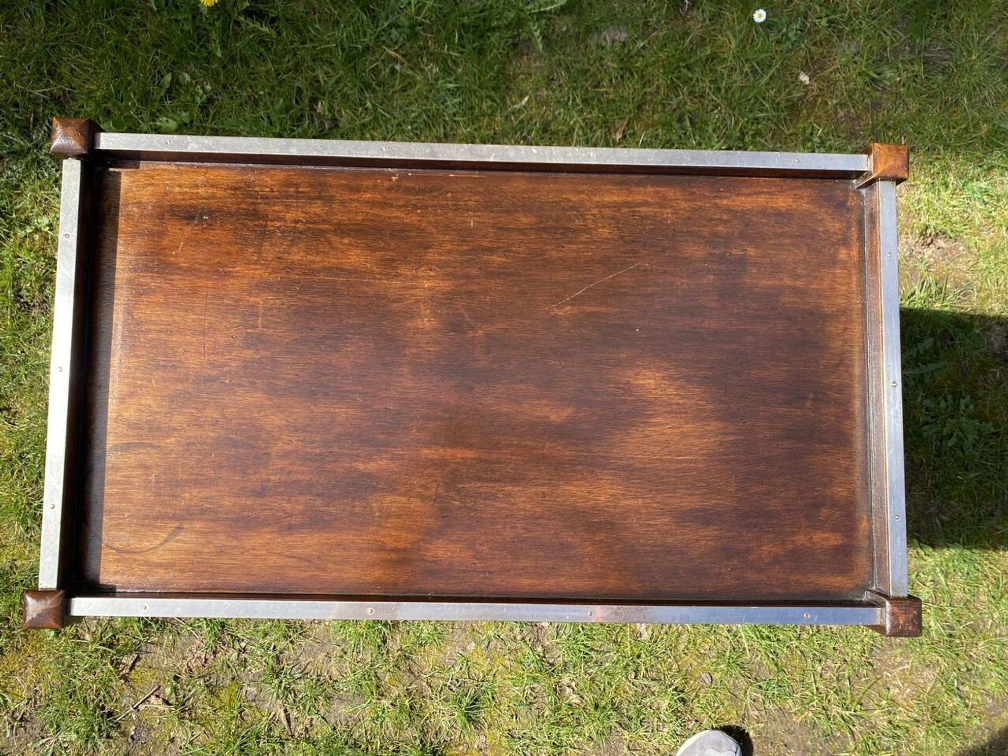 Serving trolley, rolling table, stamped ElloRolls from the 60s/70s