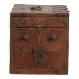 Antique Japanese box with drawers and hinged lid – Early Showa period (c. 1928)