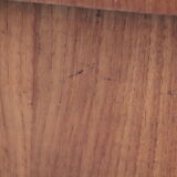 Vintage shoe cabinet teak veneer