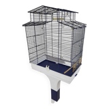 Vintage freestanding birdcage