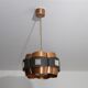 Danish hanging lamp copper Werner Schou for Coronell