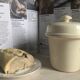 Ancient foie gras terrine made of earthenware
