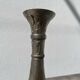 Art Nouveau silver-plated candlestick