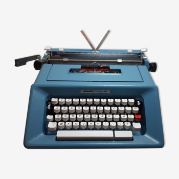 Machine à écrire portative Olivetti Studio 46, fonctionnelle