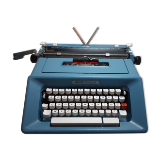 Machine à écrire portative Olivetti Studio 46, fonctionnelle