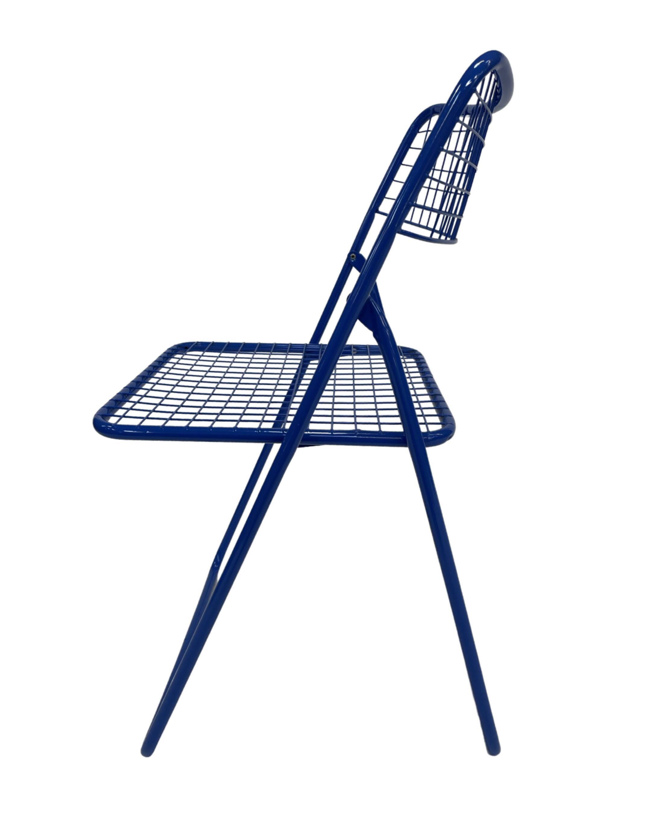 Chaise pliante vintage « Ted Net » de Niels Gammelgaard pour Ikea 1976