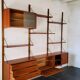 Modular Scandinavian wall shelf – Danish design from the 1970s