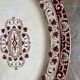 Jules Vieillard oval dish - Bordeaux in iron earth, "Louis XV" service