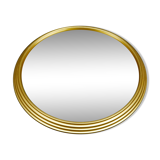 Tray round mirror vintage