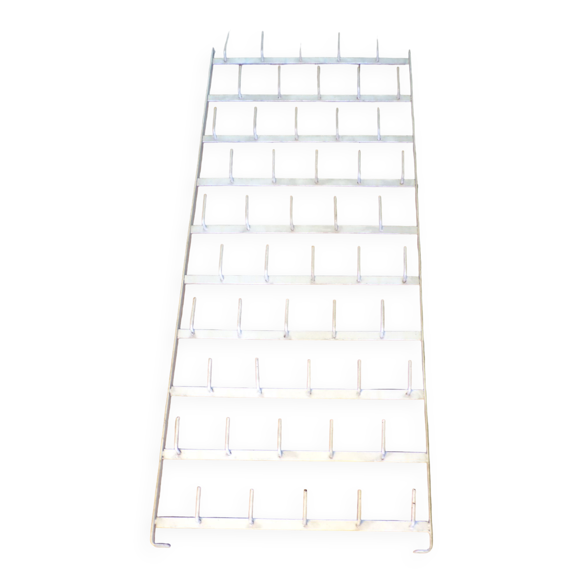 Vintage wall bottle holder