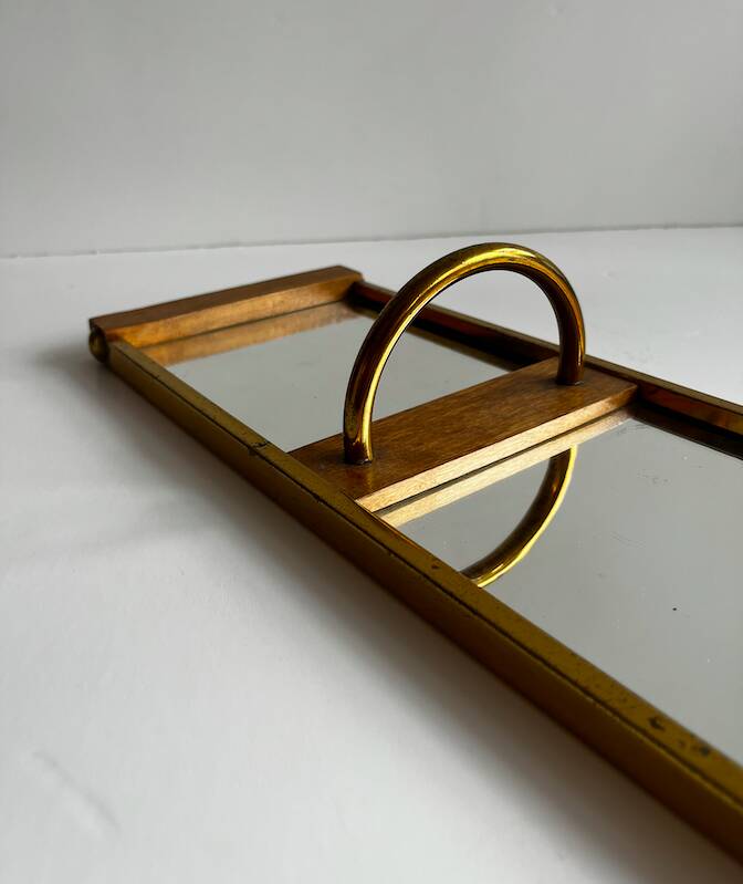 Plateau vintage art deco