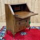 1960s English walnut secretary