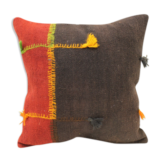 45x45 Cm Kilim Cushion,Vintage Cushion Cover