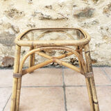 Ikea rattan table, 1960