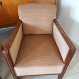 Pair of art deco armchairs