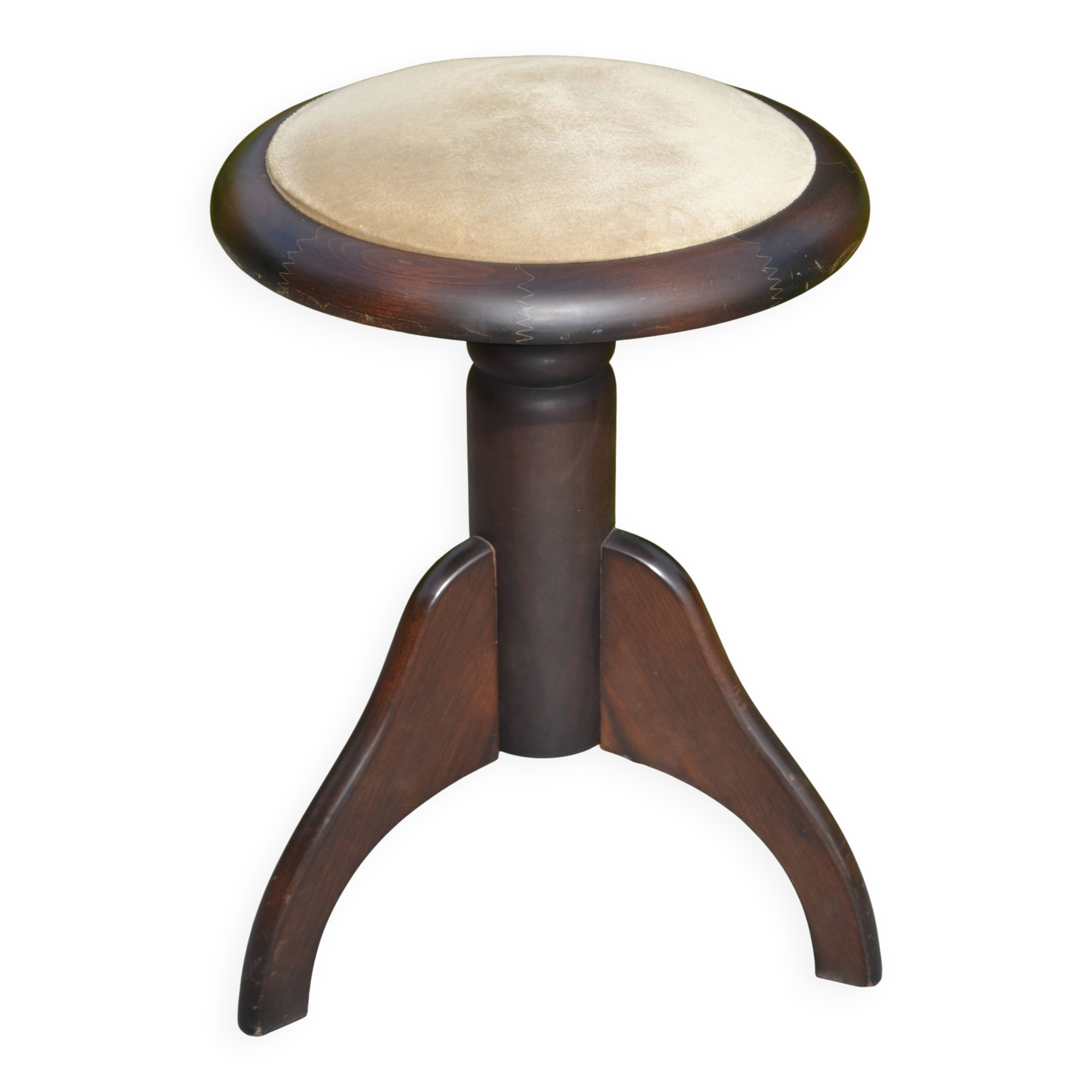 Rotating piano stool