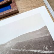 Le Lac Blanc, Hautes-Vosges, planche photo imprimée en 1942.