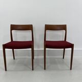 Set of Danish Chairs by Niels Møller for J. L. Møllers, 1960s, Set of 2