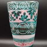 Vallauris ceramic vase signed Allix