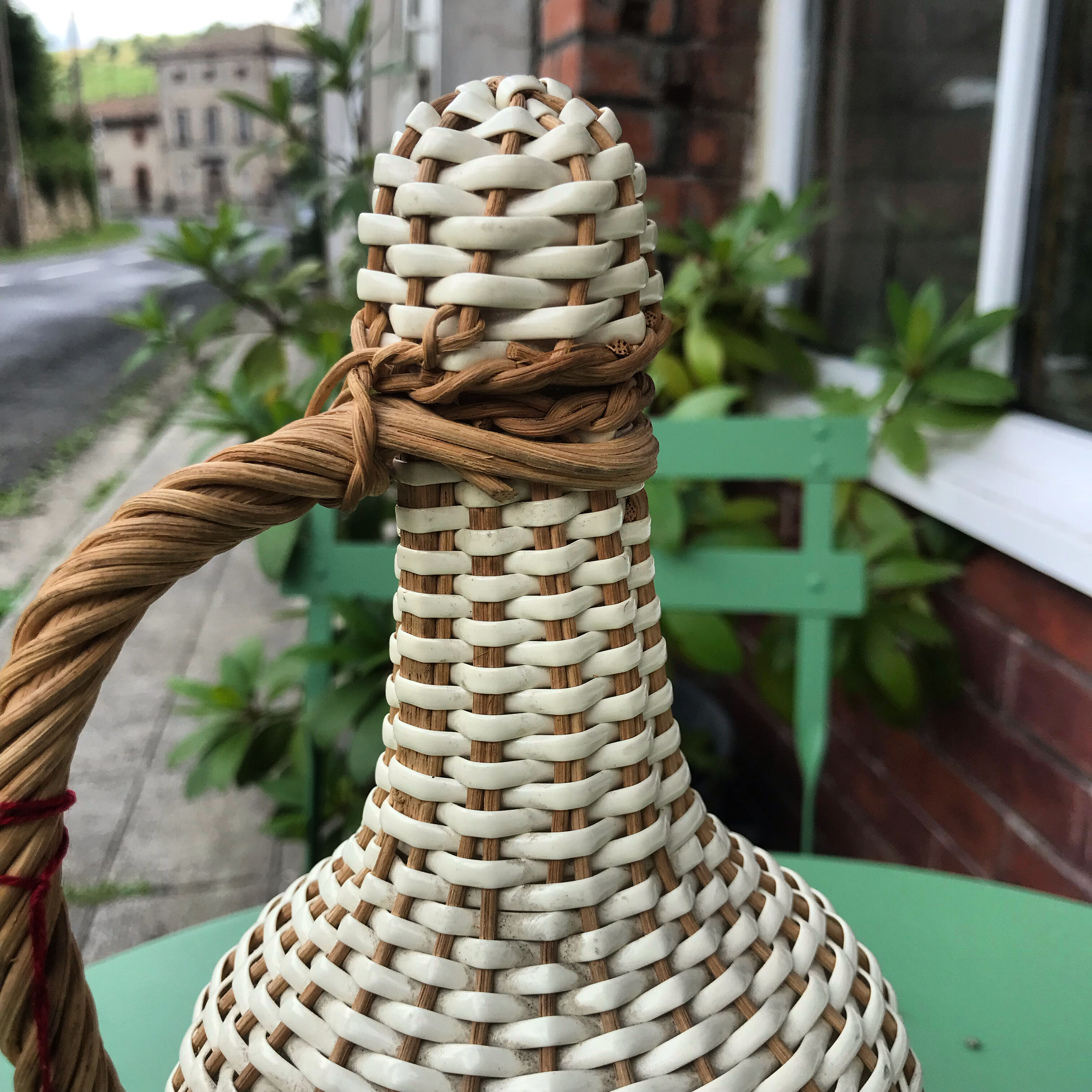 Vintage Scoubidou bottle