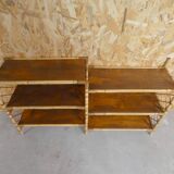 Rattan console shelf sideboard