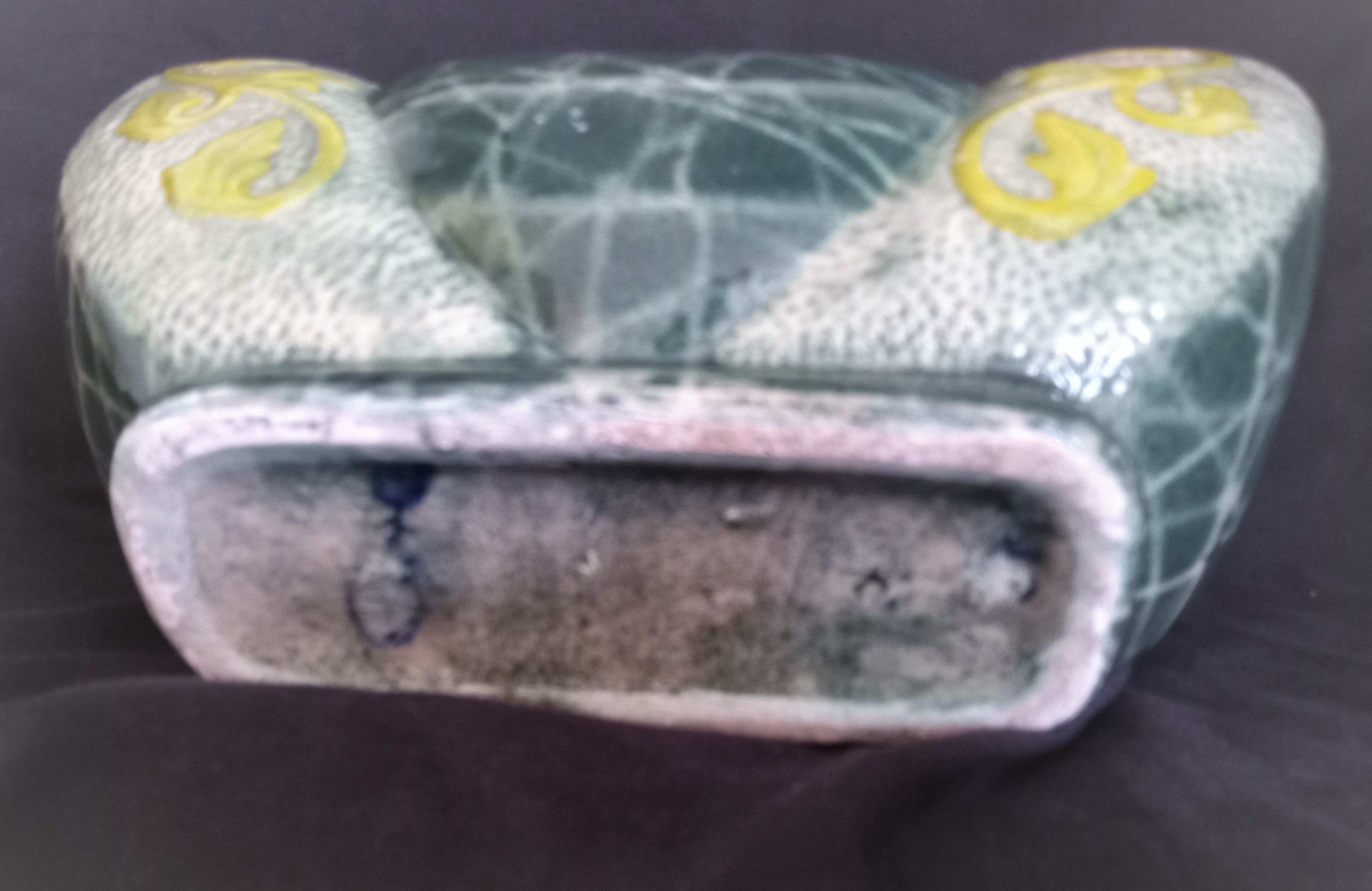 Ceramic Art Deco centerpiece