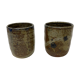 Ensemble de 2 tasses à café en grès