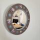 Ceramic Mirror Mari Simmulson Floral Decor/ Scandinavian Design