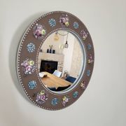 Ceramic Mirror Mari Simmulson Floral Decor/ Scandinavian Design