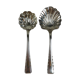 Dessert cutlery in silver metal of the brand Ercuis
