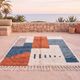Magnificent authentic traditional Berber rug handmade 150/250 cm.