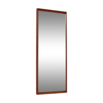 Model 14 teak mirror by Aksel Kjersgaard for Odder