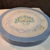 Plat à  gâteau en faience  de Gien