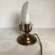 Scallop shell lamp bronze Deknudt
