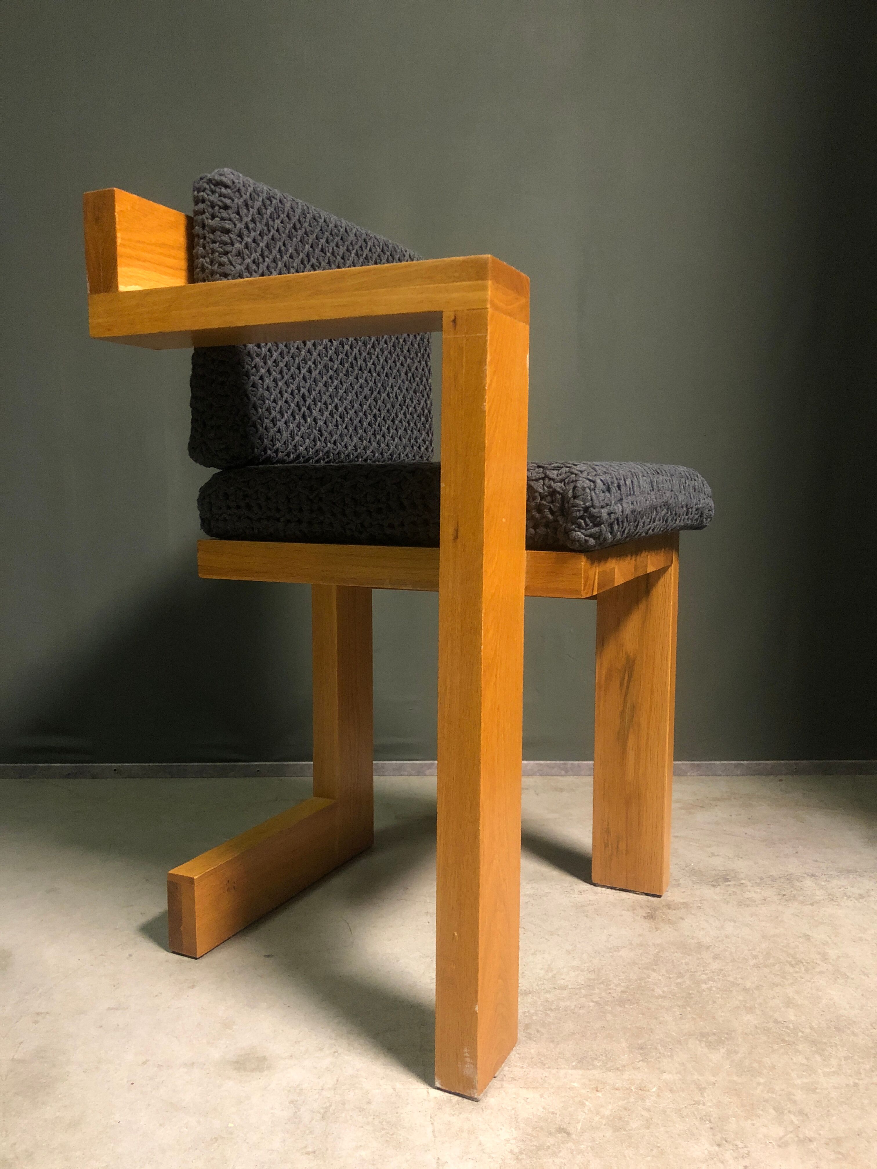 2 x Rietveld 'Steltman' chairs