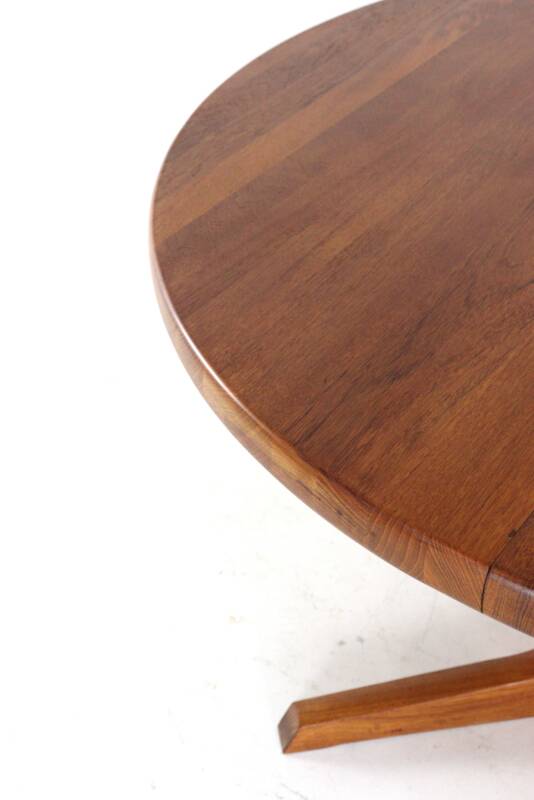Table à manger ovale extensible Gudme 'Jysted' - design danois en teck vintage