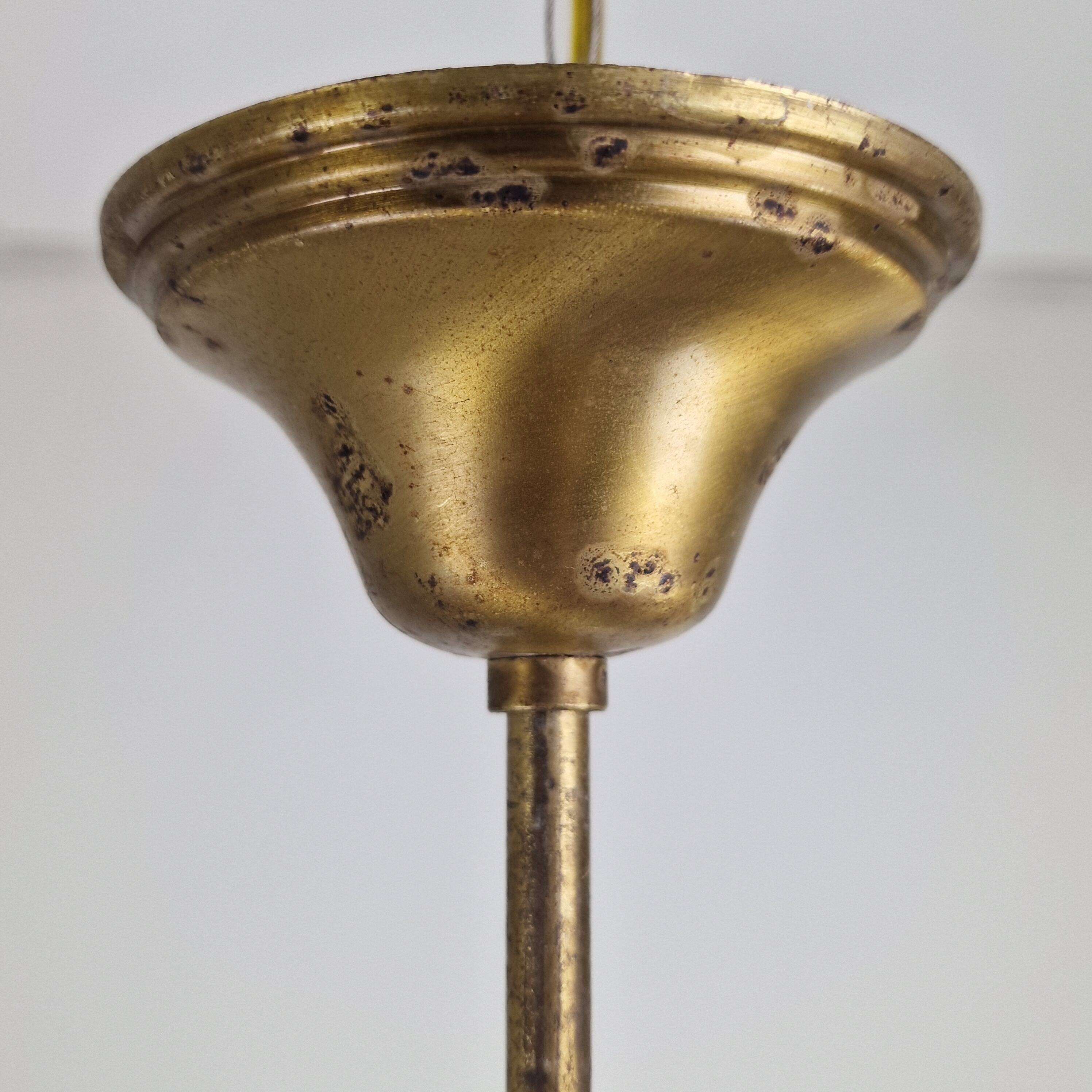 Italian Mazzega Murano Glass Pendant Lamp, 1970s