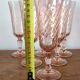 Set of 6 Rosaline champagne flutes