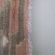 Vintage Turkish hallway rug 142x419 cm