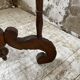 19th century oak pedestal console